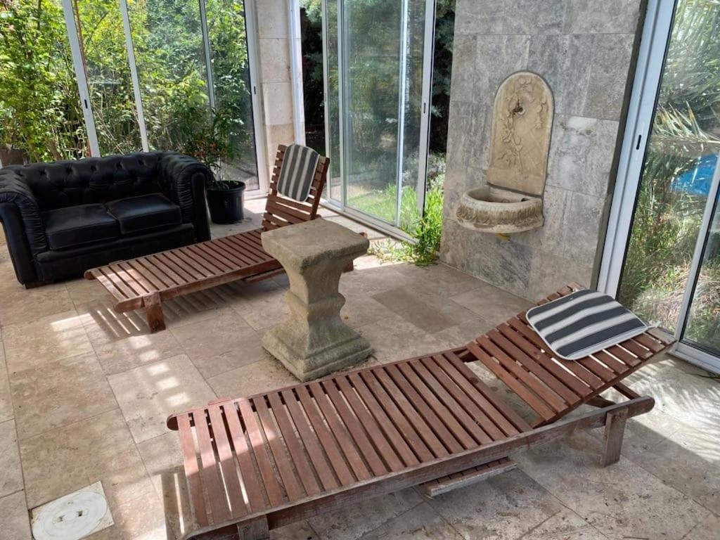 Chambre Chez L'Habitant Avec Piscine 马赛 外观 照片